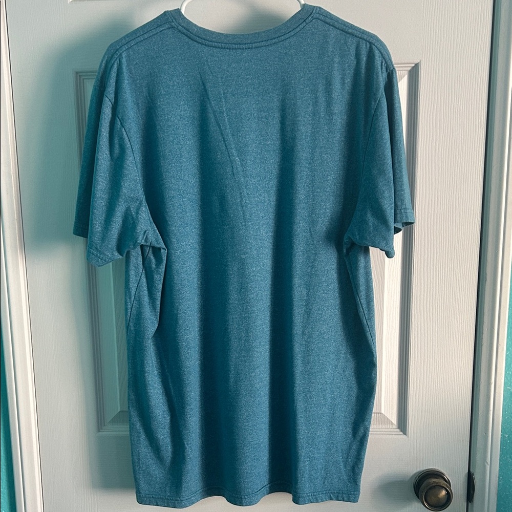 Rip Curl Men's Teal Graphic Tee Size L - Picture 2 of 4